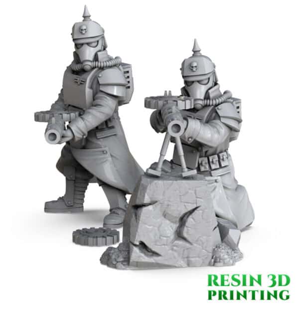 Valour Korps - Shock Infantry Heavy Stubber - Image 2