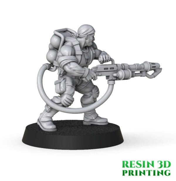 Spacenam Flamethrower Team - Image 2