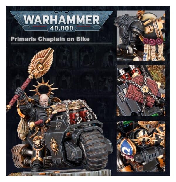 Primaris Chaplain on Bike - Image 2