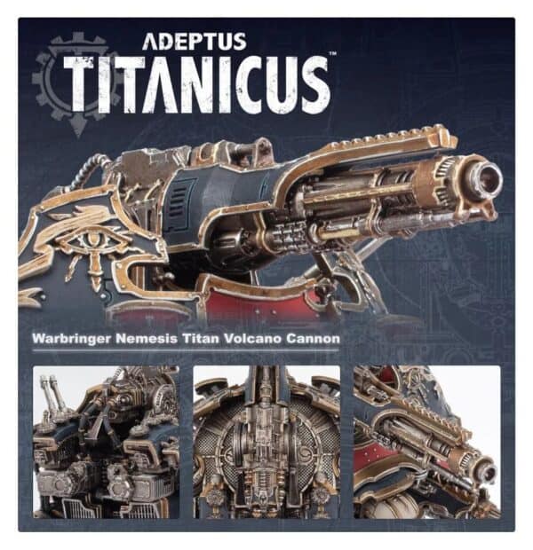 Warbringer Nemesis Titan Belicosa Volcano Cannon - Image 2