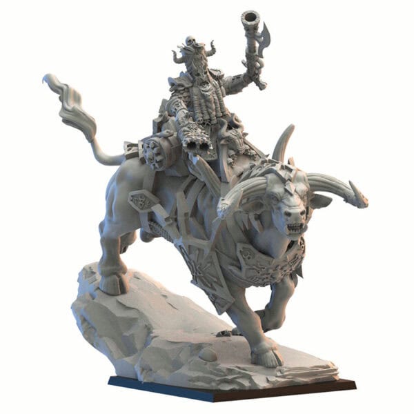 Elite Guard Commander On Bull (MAGMHORIN)