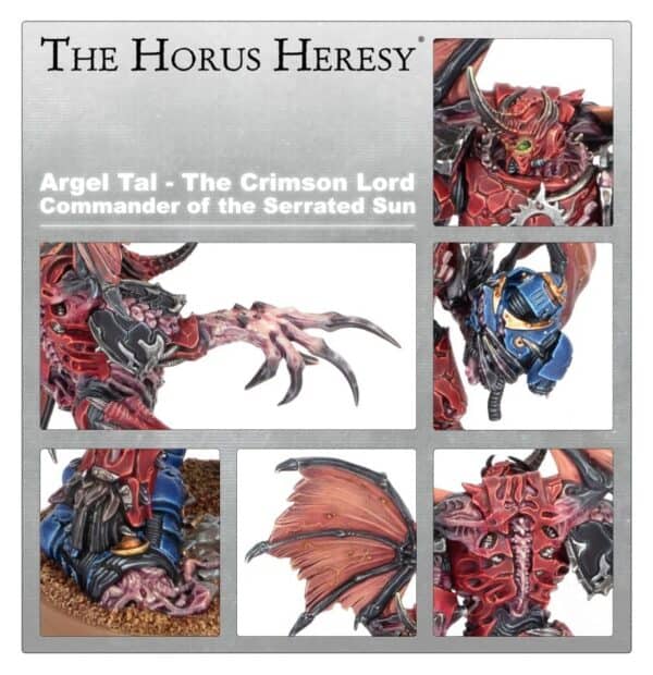 Argel Tal – The Crimson Lord, Commander of the Serrated Sun - Image 3