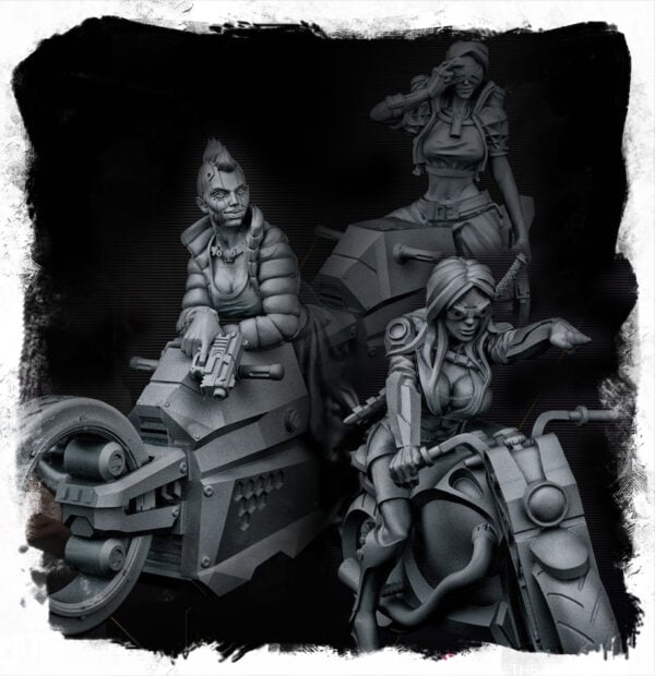 B.G Bundle on motorcycle