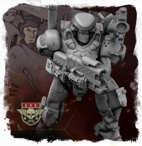 Soldier GRU - Manned Tank Suit