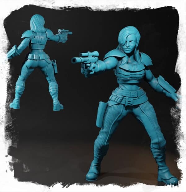 Cara Dune from the Mandalorian