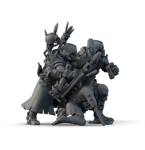 Heavy Support Squad of Heretics with a Mortar - Image 2