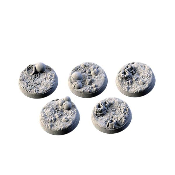 Alien bases, Round 25mm (5pcs)