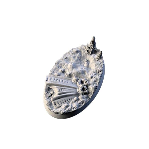 Alien base 2, Oval 74х43mm (1pcs)