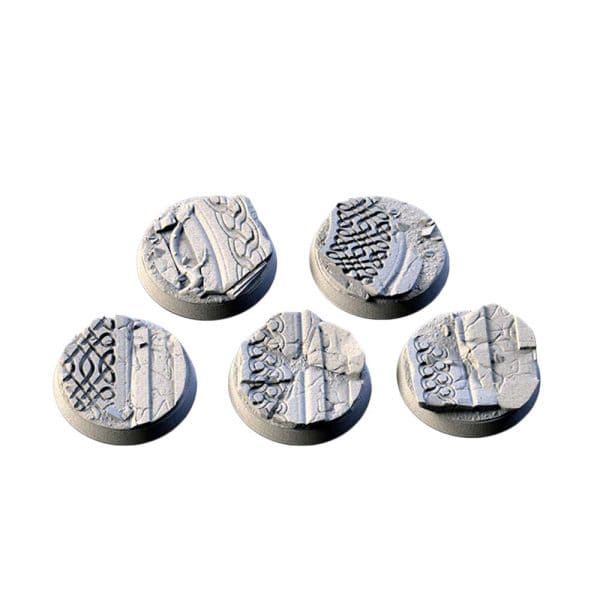 Ancestral Ruins bases, Round 32mm (5pcs)