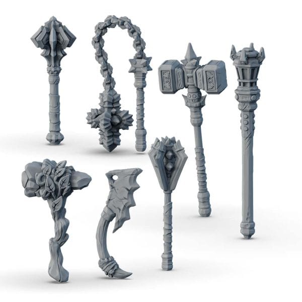 Blunt weapons set