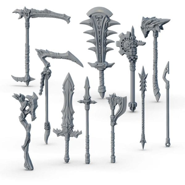Large weapons set