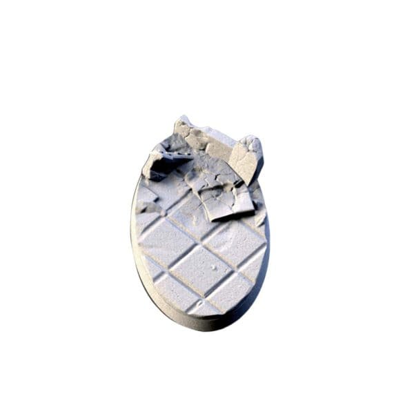 City Ruins base 2, Oval 74х43mm (1pcs)
