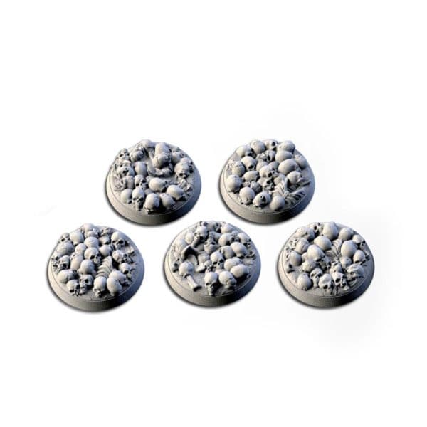 Death Skulls bases, Round 32mm (5pcs)