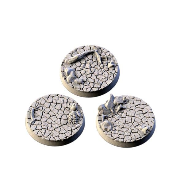 Desert bases, Round 40mm (3pcs)