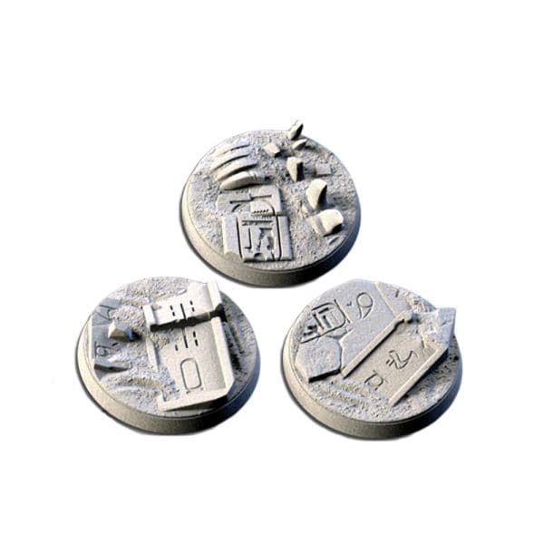 Egyptians bases, Round 40mm (3pcs)