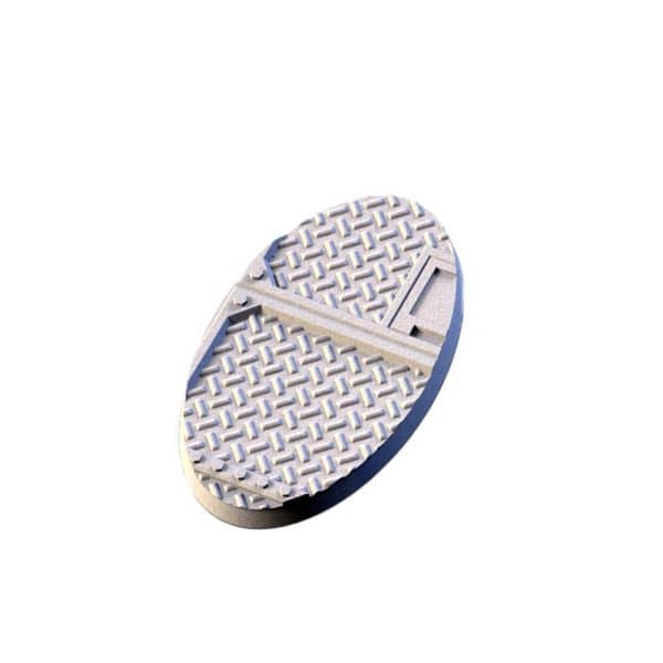 Factory base 1, Oval 74х43mm (1pcs)