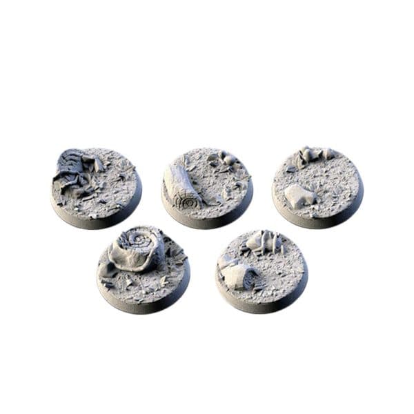 Forest bases, Round 25mm (5pcs)