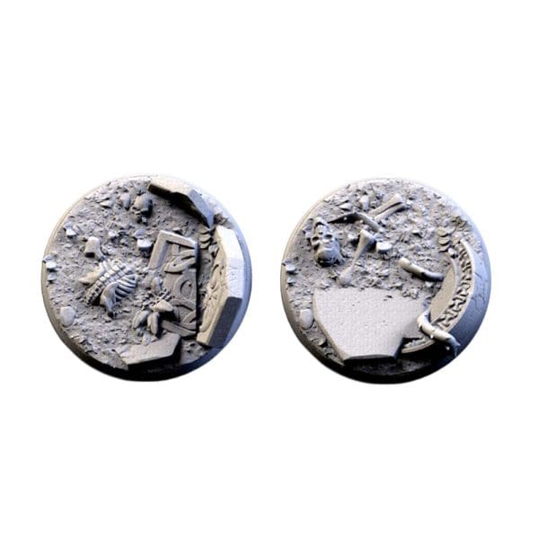 Graveyard bases, Round 50mm (2pcs)