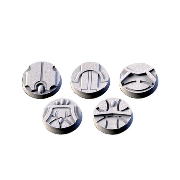 Magic Temples bases, Round 25mm (5pcs)
