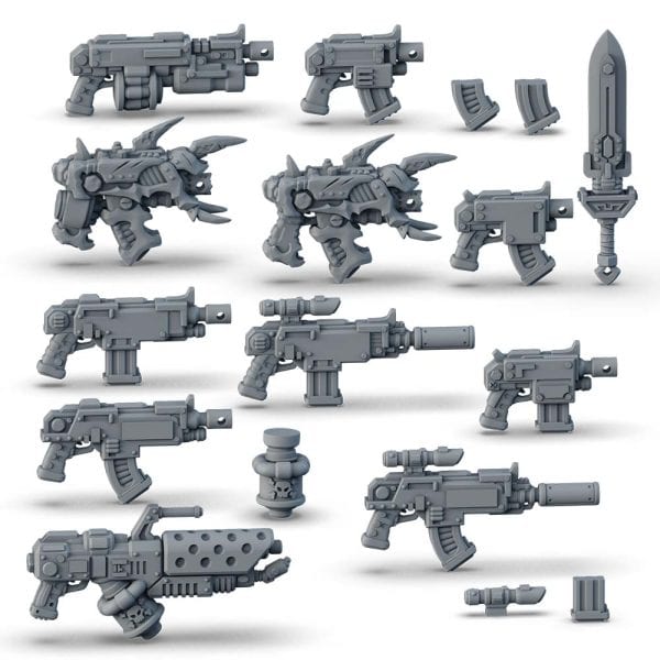 Scifi Guns set