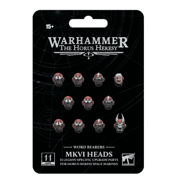 Word Bearers MKVI Heads - Image 3