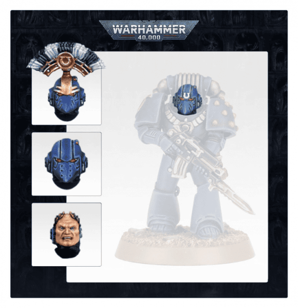 Ultramarines MKVI Heads - Image 2
