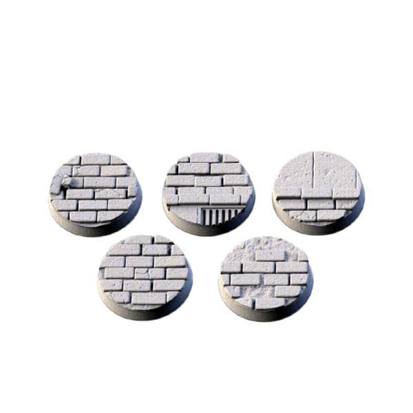WWII bases, Round 25mm (5pcs)