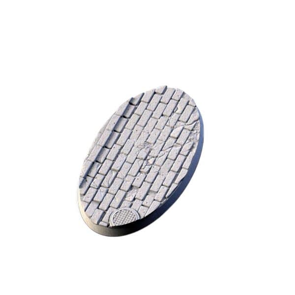 WWII Ruins base 3, Oval 74х43mm (1pcs)