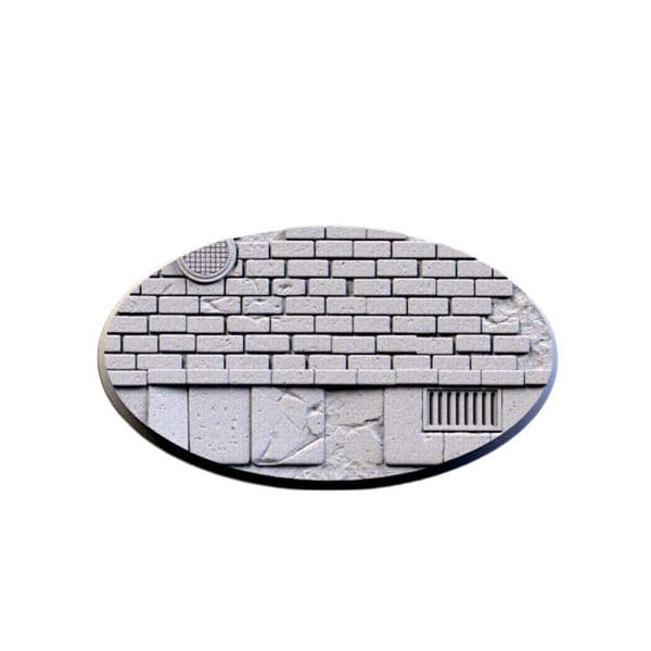 WWII base 2, Oval 90х52mm (1pcs)