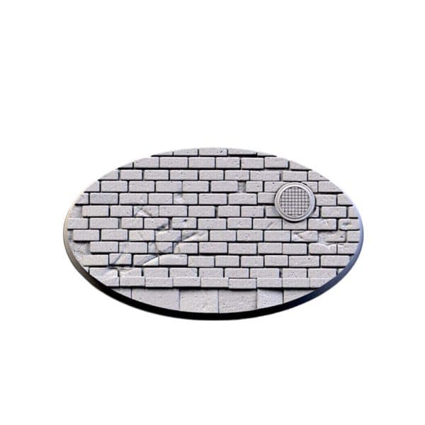 WWII base 1, Oval 90х52mm (1pcs)