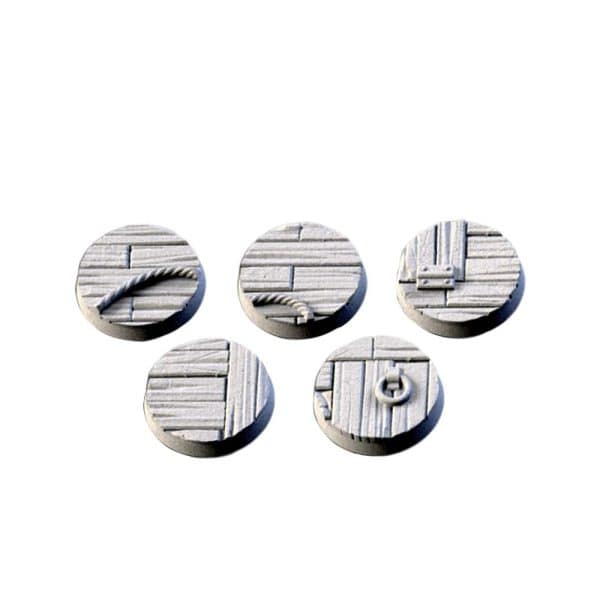 Wooden bases, Round 25mm (5pcs)