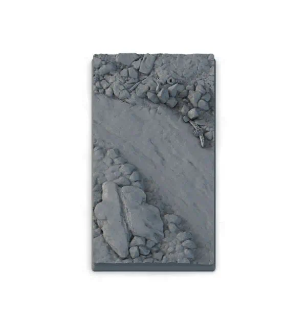 Underground base, Rectangular 50x100mm (1pcs)