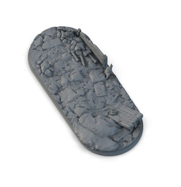 Underground base, Bike 95x40mm 2 (1pcs)