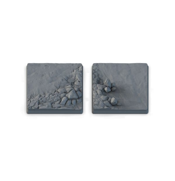 Underground base, Square 40mm (2pcs)