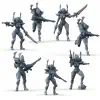 Space Elf Female Soldiers