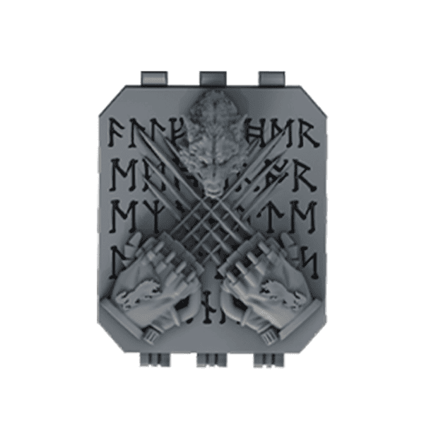 Space Wolves Land Raider Doors set - Image 4