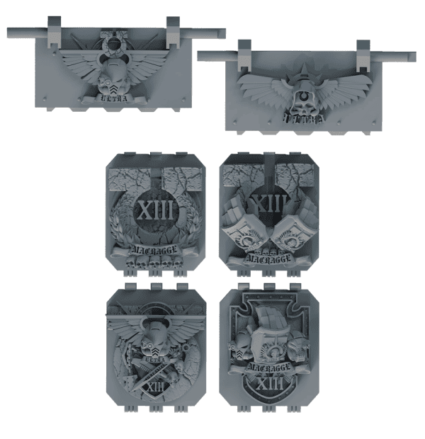 Ultramarines Land Raider Doors set