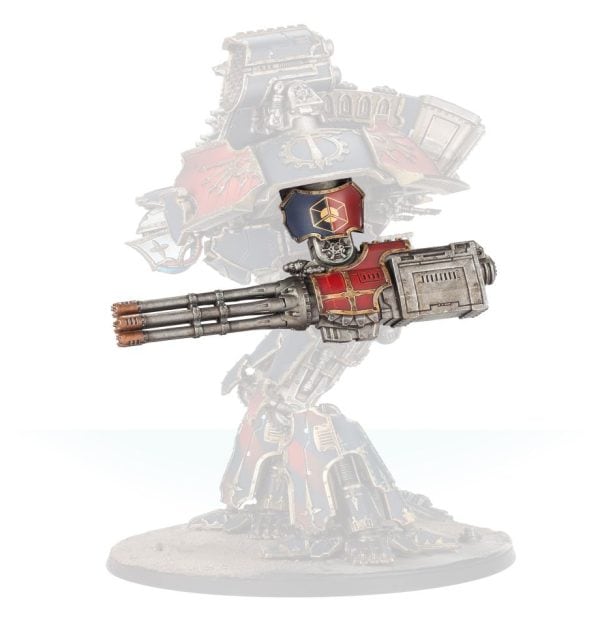 Adeptus Titanicus Warlord Battle Titan Macro Gatling Blaster - Image 3