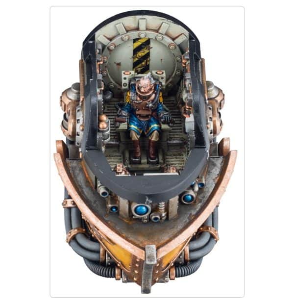 Mars-Alpha Pattern Warlord Titan Head - Image 3