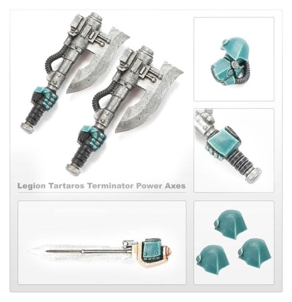 Legion Tartaros Terminator Power Axes Set - Image 2