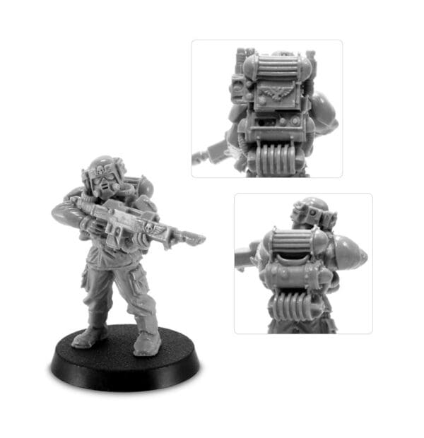 Cadian Hostile Environment Command Squad - Image 5