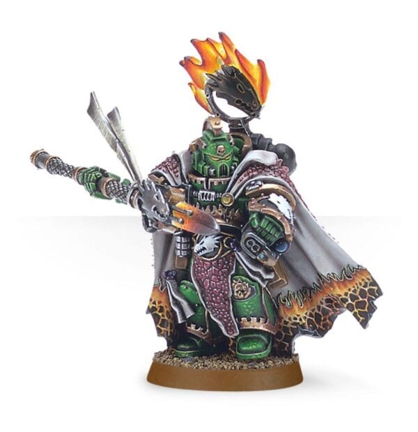 SALAMANDERS CAPTAIN VULKAN HE'STAN (Resin Cast)