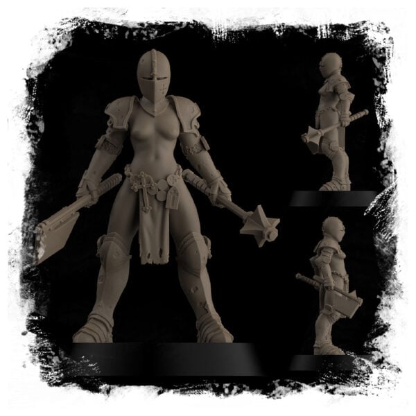 Stigmatic nun (Axe, Mace)